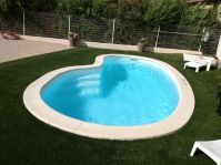 photo piscine coque haricot -  - piscine coque polyester