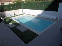 Photo petite piscine en coque - Photo piscine en polyester