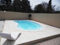 haricot piscine -  - piscine coque polyester