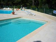 Photo Piscine de camping, 10*4 - Photo piscine en polyester