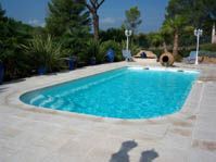 Photo Piscine polyester, fontaine - Photo piscine en polyester